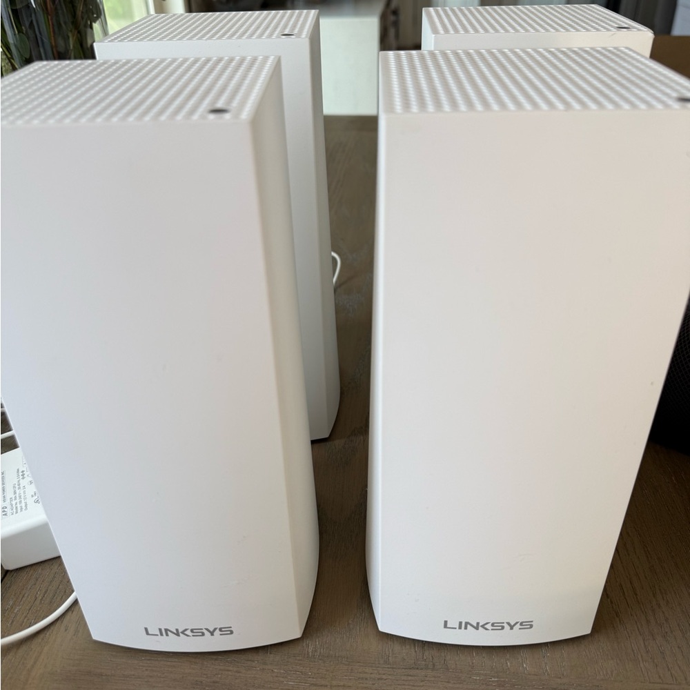 Linksys White Wireless Router Set